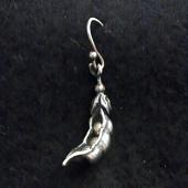 小林謙氏 制作 ピアス「豆」(銀) - pierced-earring pea(silver)