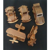 インドネシア 各種木工玩具 - various wooden toys